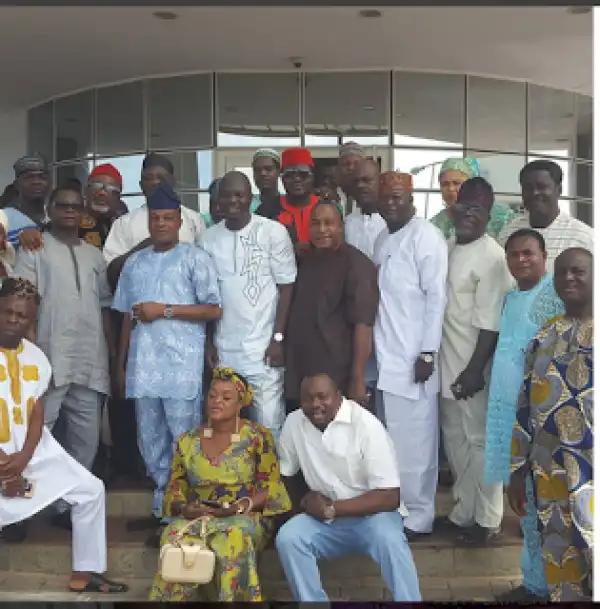 Photos: Kwara State Governor & Star Actors At Comic Actor, Mr Latin